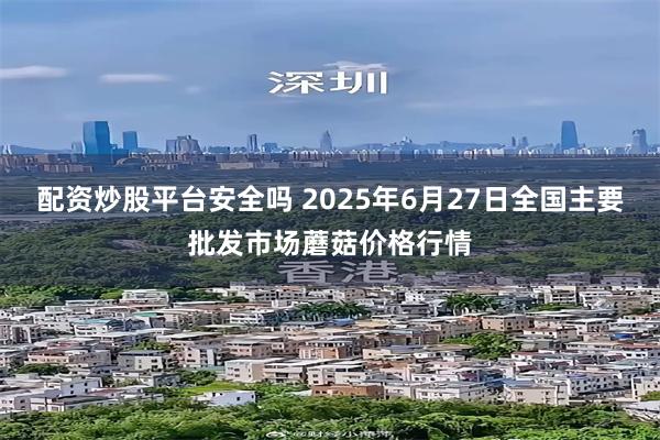 配资炒股平台安全吗 2025年6月27日全国主要批发市场蘑菇价格行情