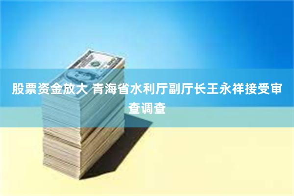 股票资金放大 青海省水利厅副厅长王永祥接受审查调查